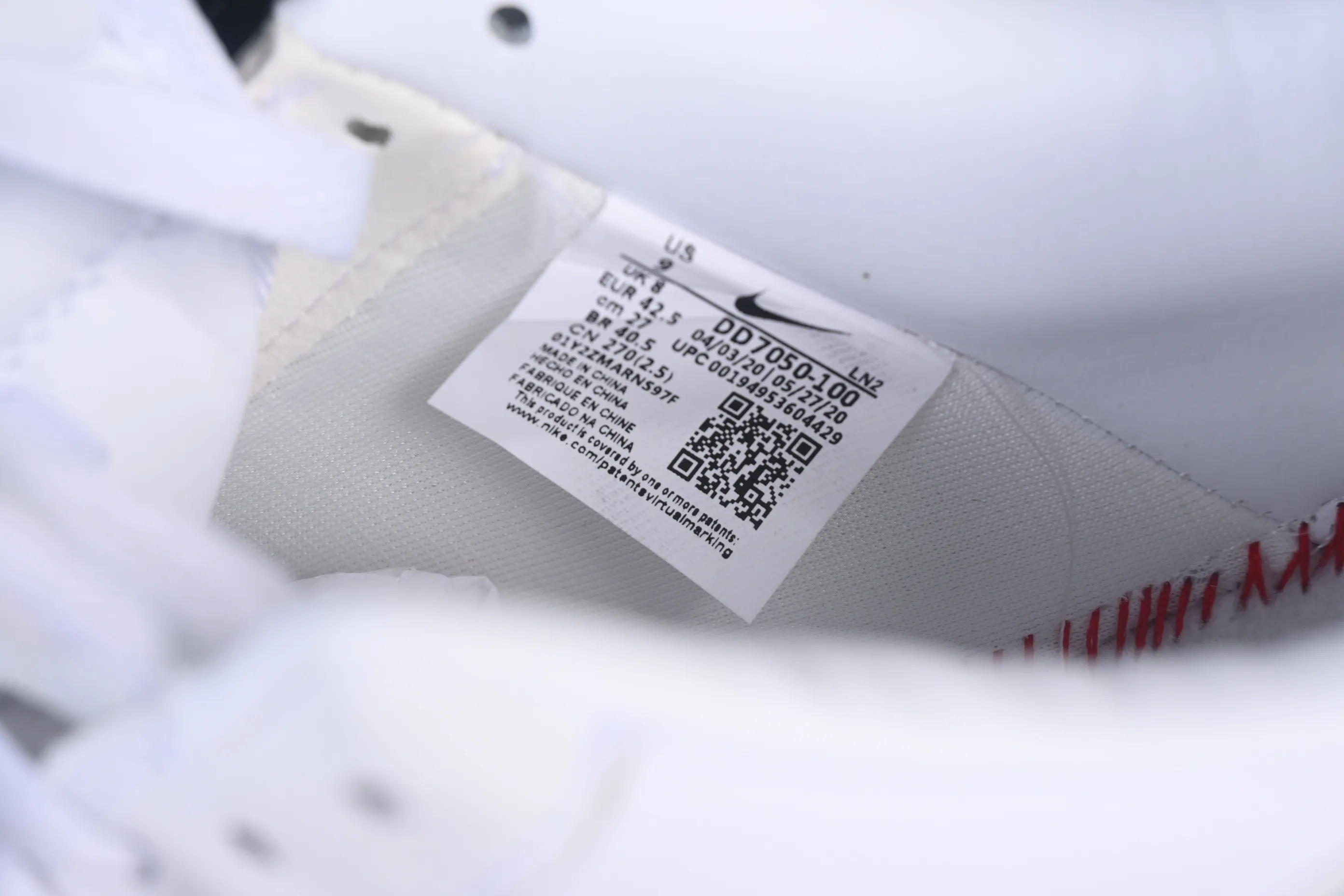All categories Nk Air Force 1 Air Force series Nk Air Force 1 Low Air Force low top HP pure original CPFM x Nike Air Force 1'07 Low joint model Air Force 1 low top casual sneakers DD7050-100